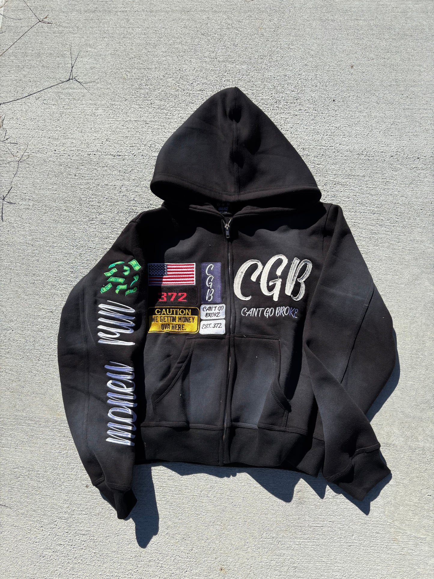 CGB ZipUp Black