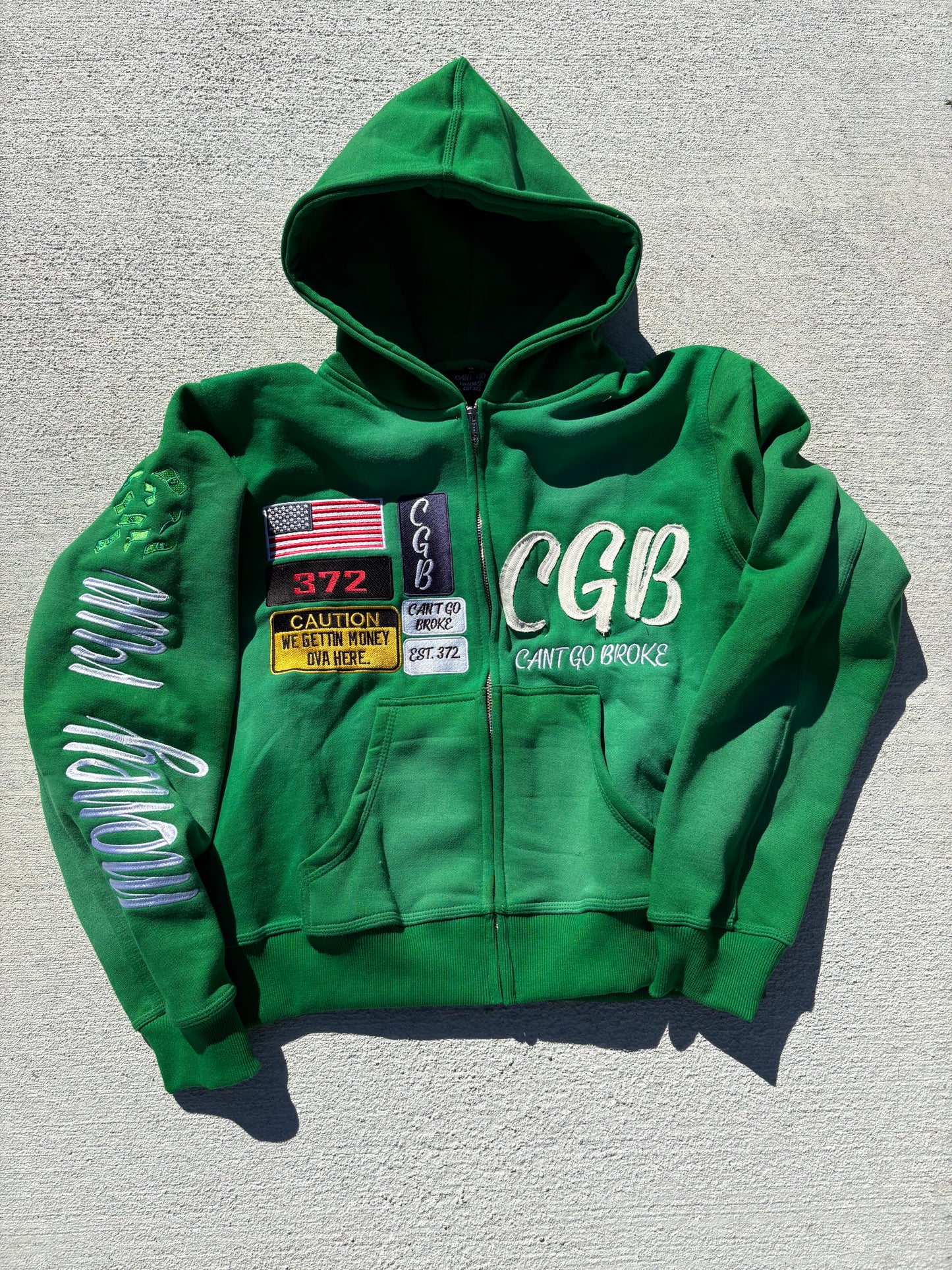 CGB ZipUp Green