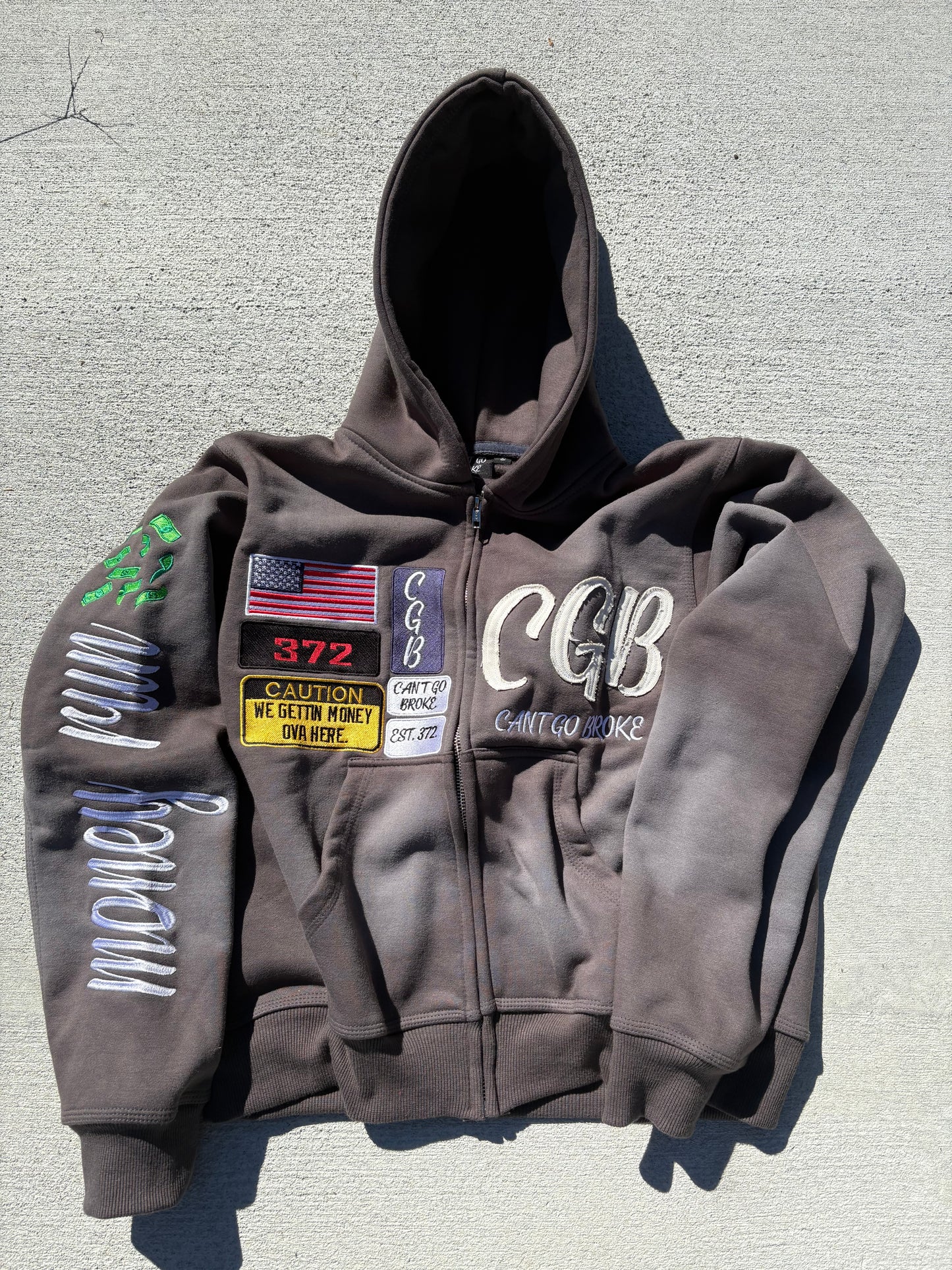 CGB ZipUp Gray